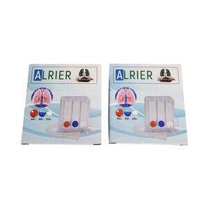 Alrier 3 Ball Incentive Spirometer Lung Exerciser Respiratory‎ Trainer 2 Pack